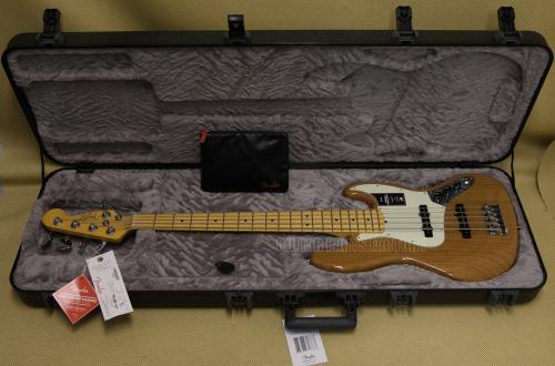 019-3992-763 Fender American Professional II 5-String Jazz Bass V Natural w/ Case 0193992763