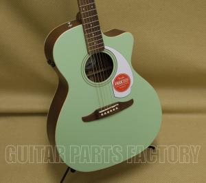 097-0743-557 Newporter Player Walnut Fingerboard White Pickguard Surf Green Acoustic Guitar 0970743557