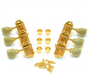 TK-0770-002 Gotoh Guitar Tuning Keys 3X3 Set in Gold SD90