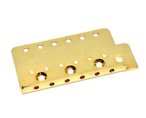 Fender Mexican Standard Stratocaster GOLD Tremolo Bridge Plate 007-1014-PLTG