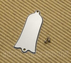TC-M50W 3-Ply White Blank Bell Truss Rod Cover for Gibson SG Les Paul