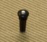 AD-ENDPIN Ebony Wood Acoustic Guitar End Pin with Abalone Dot