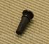 AD-ENDPIN Ebony Wood Acoustic Guitar End Pin with Abalone Dot
