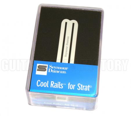 11205-08-W Seymour Duncan Cool Rails Bridge White SCR-1b