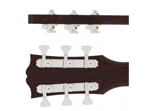 6K2GL0N Hipshot Grip-Lock Open Nickel 18:1 3 plus 3 tuners with UMP 