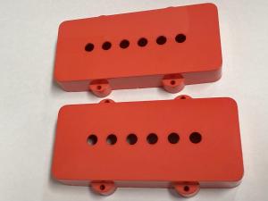 PC-6400-RP Rose Pink Pickup Covers for Fender Jazzmaster Guitar