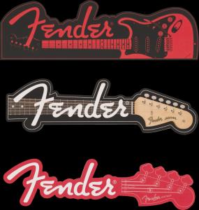 917-0000-086 Fender Guitar & Bass Bookmark Bundle Set of 3 Jaguar Jazz Stratocaster 9170000086