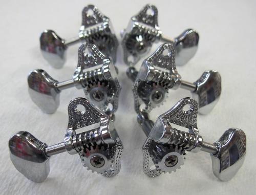 009-6599-000 Gretsch Open Back G5400 Electromatic 3x3 Tuning Machines Chrome 0096599000