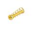 GS-3324-002 Gold Metric Guitar Bridge Intonation Length Screws & Springs Set 6