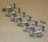 205CL6 Chrome Grover 6-In-Line Left-Handed Mini-Rotomatic Tuners TK-7921-L10