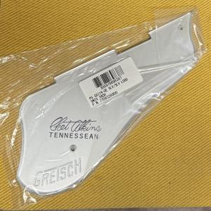 770-9338-000 Chet Atkins Tennessean Pickguard G6119-VS, Cut For Filter’Tron Pickups, Vintage Thickness, Silver with Black Logo 7709338000