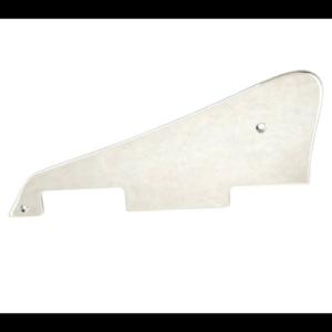 PG-0800-010 Chrome/Brass Pickguard for USA Gibson Les Paul Guitar