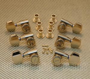 771-0952-049 Tuners Gotoh Locking AB01 Button w/Gretsch® Logo Gold 7710952049