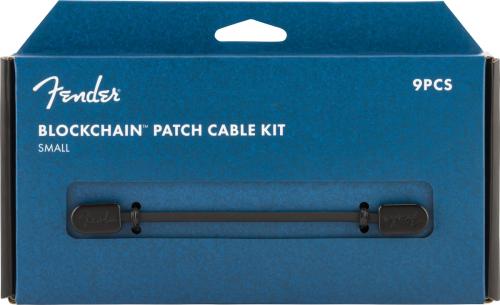 099-0825-202 Fender Pedal Board Blockchain™ Patch Cable Kit Small Black 0990825202