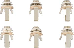 002-1956-649 1/4" 2-Conductor Guitar Output Jack 6-pack 0021956649