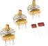 099-0830-003 Fender Stratocaster Split Shaft Potentiometer and Capacitor Kit 3-Pack 0990830003