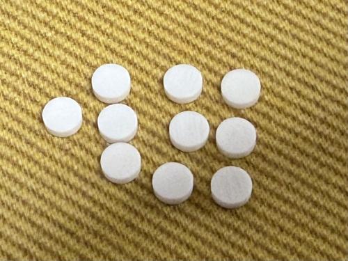 LT-8487 Fingerboard 1/4" Inlay Dots Clay Color 6.3mm