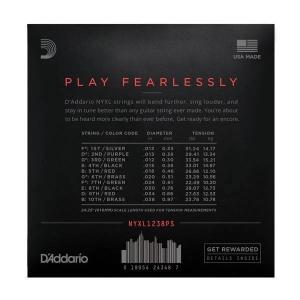 D'Addario NYXL1238PS Nickel Wound Pedal Steel Electric Guitar Strings 12-38 E9