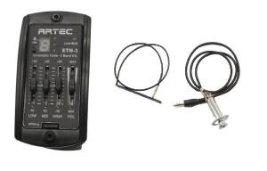 ETN3 ARTEC 3-Band EQ & LCD Acoustic Guitar Tuner Preamp