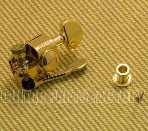 6100G Hipshot GT1 Xtender Drop D-Tuner Gold For Guitar