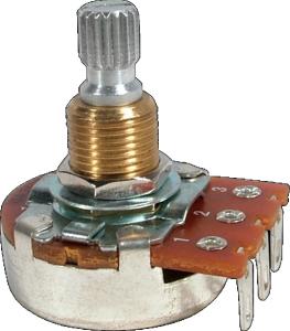 R-VB-250KL-SP Bourns Potentiometer Linear Split Shaft Resistance 250K
