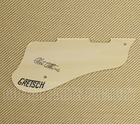 007-5795-049 Gretsch Pickguard, G6120DC Chet Atkins Hollow Body, Cut For DynaSonic Pickups, Gold 0075795049