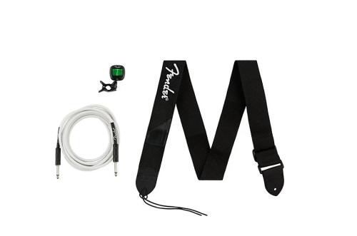099-2018-005 Fender Guitar & Bass Accessory Bundle Pack Tuner Strap & Cable 0992018005