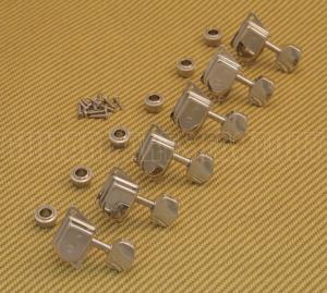 TK-0759-001 Schaller ST6 Series Nickel 6 inline Tuners For Fender Strat/Tele