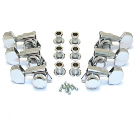 INDM6 Schaller Chrome Locking 3+3 Tuners #M6 2900