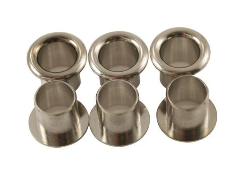 MBS65N Kluson Stamped Eyelet Bushing Set Deluxe Or Supreme Series Machines or Vintage Gibson Guitars