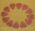 098-7351-700 Fender Red Delrin Touring Guitar Picks 351 Thin 0987351700