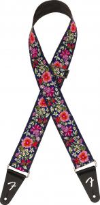 099-0638-010 Fender Mosaic Jacquard Guitar Strap – Blue, Made in USA 2" 0990638010