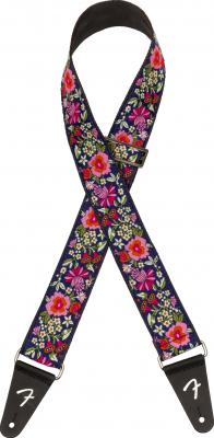 099-0638-010 Fender Mosaic Jacquard Guitar Strap – Blue, Made in USA 2" 0990638010
