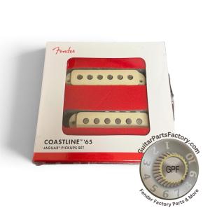 099-2415-000 Fender Coastline 65 Jaguar Guitar Pickup Set USA Vintage White