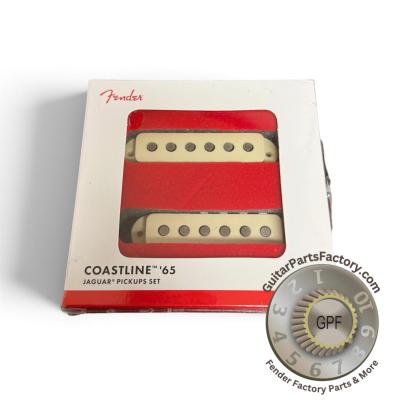 099-2415-000 Fender Coastline 65 Jaguar Guitar Pickup Set USA Vintage White