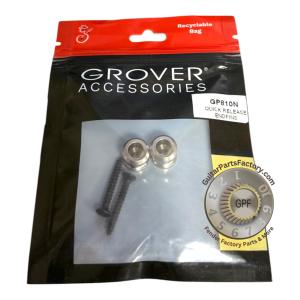 GP810N Grover Nickel Quick Release Strap Lock Endpins