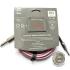 099-0571-166 Fender Contour 10' Foot Straight Instrument Cable Burgundy Mist 0990571166