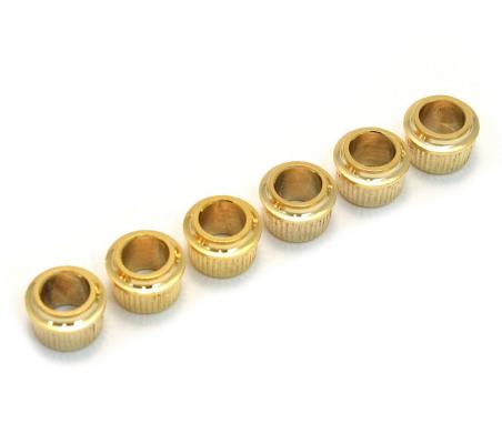 TK-0900-002 Gold Guitar Tuner Press-in Adapter Bushings