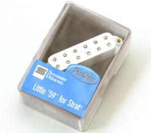 11205-21-W Seymour Duncan Little '59 Neck/Mid Pickup For Strat White SL59-1n 