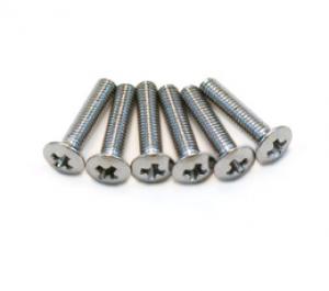 GS-3378-010 6 Short Chrome Tuner Button Screws