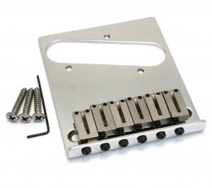 099-0807-100 Modern Fender Chrome American Tele Guitar Telecaster Bridge 0990807100