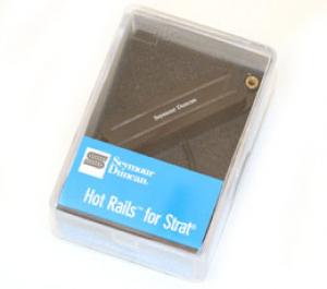 11205-02-B Seymour Duncan Hot Rails Black Bridge Pickup for Fender Strat SHR-1b 