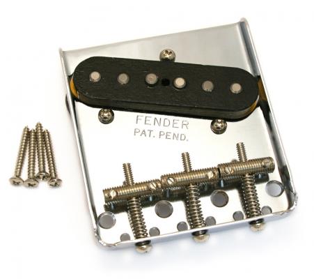 005-6069-049 Fender Bridge Custom '62 Tele/Telecaster w/ Pickup & Screws 0056069049