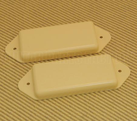 PN-DNH-C Cream No-Hole Closed P-90 Dog Ear Guitar Pickup Cover Set