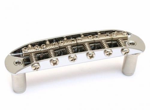 SB-0210-010 Chrome Bridge Threaded Saddles Fender Jaguar/Jazzmaster Guitar