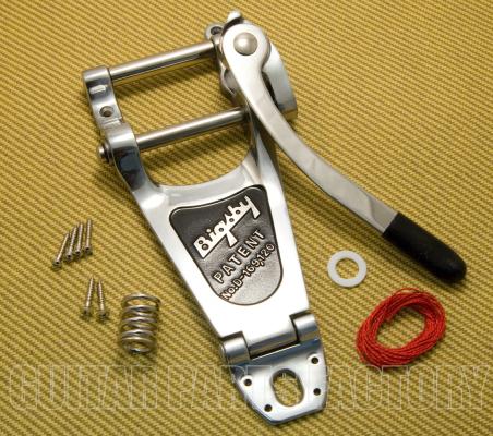 086-8013-005 Bigsby B7 Vibrato Guitar Tailpiece Polished Aluminum 0868013005