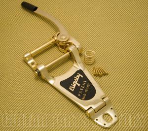TP-3670-002 Bigsby USA Gold B7 Vibrato Tailpiece Archtop Guitar Les Paul/ES-335