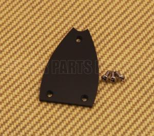 TC-BF 1-ply Black Fish Epi  Shaped Guitar Truss Rod Cover
