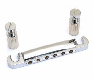 TP-0400-010 Gotoh Chrome Stop Tailpiece with Studs For USA Gibson Guitar 