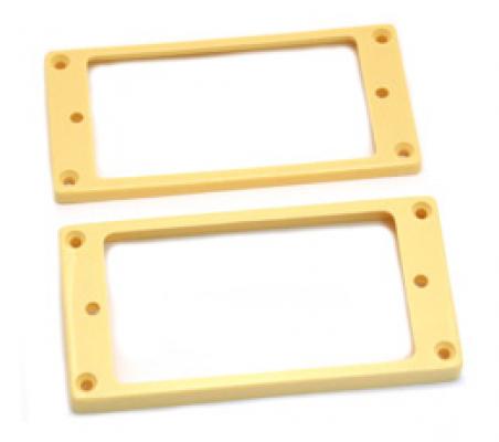 PC-6743-028 Cream Flat Humbucker Pickup Rings for Epiphone